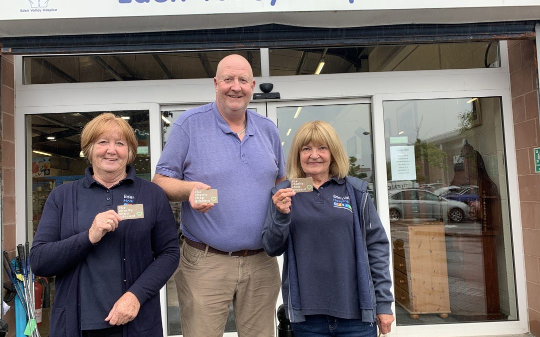 Eden Valley Hospice signs up to The Charity Shop Gift Card