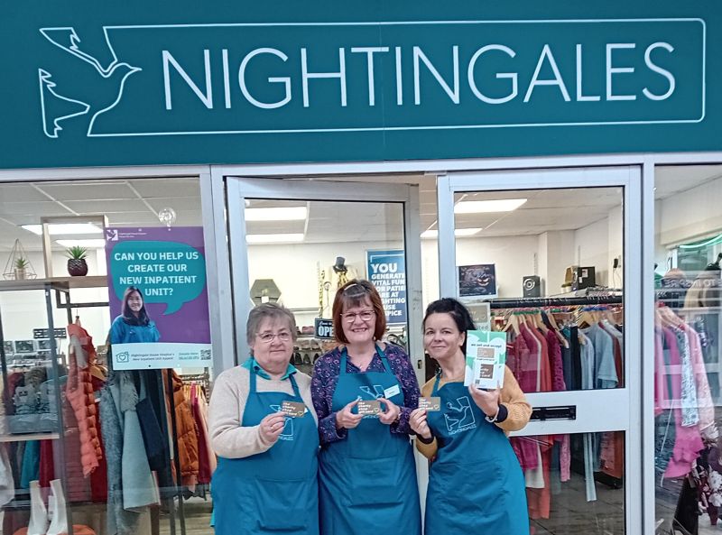 Nightingale House Hospice signs up to The Charity Shop Gift Card